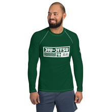 Mens Long Sleeve BJJ Rash Guard - Jiu-Jitsu 011 - Sherwood Forest BJJ Exclusive Jiu-Jitsu Long Sleeve Mens Rash Guard