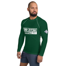 Mens Long Sleeve BJJ Rash Guard - Jiu-Jitsu 011 - Sherwood Forest BJJ Exclusive Jiu-Jitsu Long Sleeve Mens Rash Guard