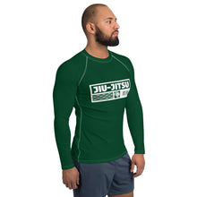 Mens Long Sleeve BJJ Rash Guard - Jiu-Jitsu 011 - Sherwood Forest BJJ Exclusive Jiu-Jitsu Long Sleeve Mens Rash Guard