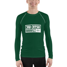 Mens Long Sleeve BJJ Rash Guard - Jiu-Jitsu 011 - Sherwood Forest BJJ Exclusive Jiu-Jitsu Long Sleeve Mens Rash Guard