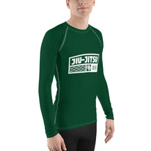 Mens Long Sleeve BJJ Rash Guard - Jiu-Jitsu 011 - Sherwood Forest BJJ Exclusive Jiu-Jitsu Long Sleeve Mens Rash Guard