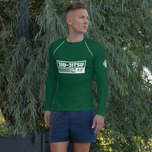Mens Long Sleeve BJJ Rash Guard - Jiu-Jitsu 011 - Sherwood Forest BJJ Exclusive Jiu-Jitsu Long Sleeve Mens Rash Guard