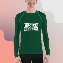 Mens Long Sleeve BJJ Rash Guard - Jiu-Jitsu 011 - Sherwood Forest BJJ Exclusive Jiu-Jitsu Long Sleeve Mens Rash Guard