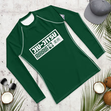 Mens Long Sleeve BJJ Rash Guard - Jiu-Jitsu 011 - Sherwood Forest BJJ Exclusive Jiu-Jitsu Long Sleeve Mens Rash Guard