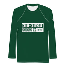Mens Long Sleeve BJJ Rash Guard - Jiu-Jitsu 011 - Sherwood Forest BJJ Exclusive Jiu-Jitsu Long Sleeve Mens Rash Guard