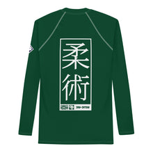 Mens Long Sleeve BJJ Rash Guard - Jiu-Jitsu 011 - Sherwood Forest BJJ Exclusive Jiu-Jitsu Long Sleeve Mens Rash Guard