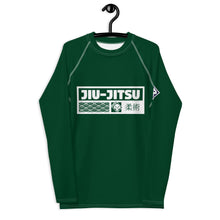 Mens Long Sleeve BJJ Rash Guard - Jiu-Jitsu 011 - Sherwood Forest BJJ Exclusive Jiu-Jitsu Long Sleeve Mens Rash Guard