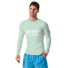 Mens Long Sleeve BJJ Rash Guard - Jiu-Jitsu 012 - Surf Crest BJJ Exclusive Jiu-Jitsu Long Sleeve Mens Rash Guard
