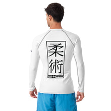 Mens Long Sleeve BJJ Rash Guard - Jiu-Jitsu 014 - Snow BJJ Exclusive Jiu-Jitsu Long Sleeve Mens Rash Guard