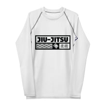 Mens Long Sleeve BJJ Rash Guard - Jiu-Jitsu 014 - Snow BJJ Exclusive Jiu-Jitsu Long Sleeve Mens Rash Guard