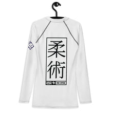 Mens Long Sleeve BJJ Rash Guard - Jiu-Jitsu 014 - Snow BJJ Exclusive Jiu-Jitsu Long Sleeve Mens Rash Guard