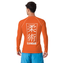 Mens Long Sleeve BJJ Rash Guard - Jiu-Jitsu 015 - Flamingo BJJ Exclusive Jiu-Jitsu Long Sleeve Mens Rash Guard