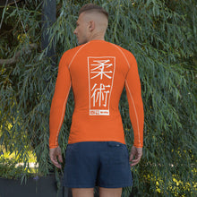 Mens Long Sleeve BJJ Rash Guard - Jiu-Jitsu 015 - Flamingo BJJ Exclusive Jiu-Jitsu Long Sleeve Mens Rash Guard