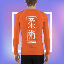 Mens Long Sleeve BJJ Rash Guard - Jiu-Jitsu 015 - Flamingo BJJ Exclusive Jiu-Jitsu Long Sleeve Mens Rash Guard