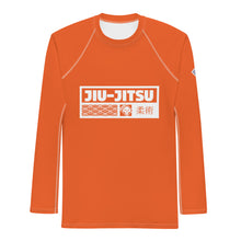 Mens Long Sleeve BJJ Rash Guard - Jiu-Jitsu 015 - Flamingo BJJ Exclusive Jiu-Jitsu Long Sleeve Mens Rash Guard