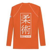 Mens Long Sleeve BJJ Rash Guard - Jiu-Jitsu 015 - Flamingo BJJ Exclusive Jiu-Jitsu Long Sleeve Mens Rash Guard