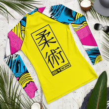 Mens Long Sleeve BJJ Rash Guard - Jiu-Jitsu 016 - Mt Fuji 001 Exclusive Jiu-Jitsu Long Sleeve Mens Mt Fuji No Gi Rash Guard