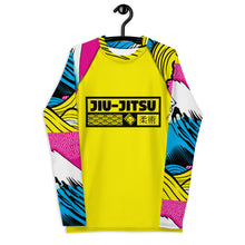 Mens Long Sleeve BJJ Rash Guard - Jiu-Jitsu 016 - Mt Fuji 001 Exclusive Jiu-Jitsu Long Sleeve Mens Mt Fuji No Gi Rash Guard
