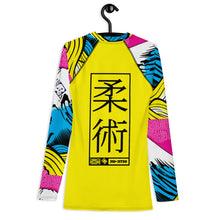 Mens Long Sleeve BJJ Rash Guard - Jiu-Jitsu 016 - Mt Fuji 001 Exclusive Jiu-Jitsu Long Sleeve Mens Mt Fuji No Gi Rash Guard