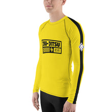 Mens Long Sleeve BJJ Rash Guard - Jiu-Jitsu 019 - Bruce Lee Game of Death BJJ Bruce Lee Exclusive Jiu-Jitsu Long Sleeve Mens Rash Guard