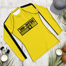 Mens Long Sleeve BJJ Rash Guard - Jiu-Jitsu 019 - Bruce Lee Game of Death BJJ Bruce Lee Exclusive Jiu-Jitsu Long Sleeve Mens Rash Guard