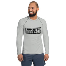 Mens Long Sleeve BJJ Rash Guard - Jiu-Jitsu 025 - Smoke Exclusive Jiu-Jitsu Long Sleeve Mens Rash Guard