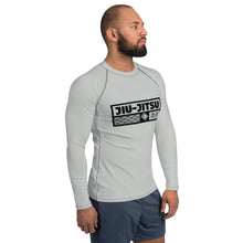 Mens Long Sleeve BJJ Rash Guard - Jiu-Jitsu 025 - Smoke Exclusive Jiu-Jitsu Long Sleeve Mens Rash Guard