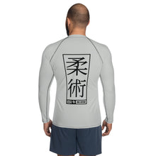 Mens Long Sleeve BJJ Rash Guard - Jiu-Jitsu 025 - Smoke Exclusive Jiu-Jitsu Long Sleeve Mens Rash Guard