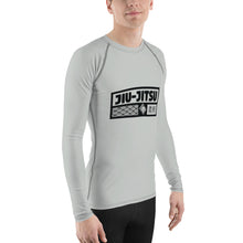 Mens Long Sleeve BJJ Rash Guard - Jiu-Jitsu 025 - Smoke Exclusive Jiu-Jitsu Long Sleeve Mens Rash Guard