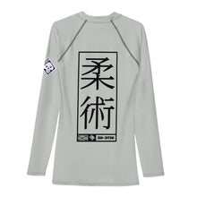 Mens Long Sleeve BJJ Rash Guard - Jiu-Jitsu 025 - Smoke Exclusive Jiu-Jitsu Long Sleeve Mens Rash Guard