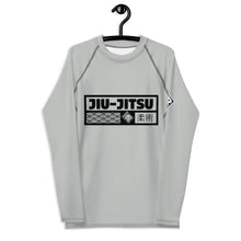 Mens Long Sleeve BJJ Rash Guard - Jiu-Jitsu 025 - Smoke Exclusive Jiu-Jitsu Long Sleeve Mens Rash Guard