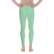 Modern Classic: Men's Solid Color Yoga Pants Leggings - Vista Blue Exclusive Leggings Mens Pants Solid Color trousers