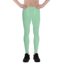 Modern Classic: Men's Solid Color Yoga Pants Leggings - Vista Blue Exclusive Leggings Mens Pants Solid Color trousers