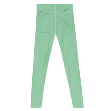 Modern Classic: Men's Solid Color Yoga Pants Leggings - Vista Blue Exclusive Leggings Mens Pants Solid Color trousers