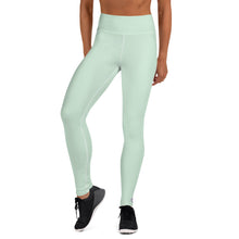 Modern Classic: Women's Solid Color Yoga Pants - Surf Crest Exclusive Leggings Solid Color Tights Womens