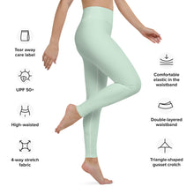 Modern Classic: Women's Solid Color Yoga Pants - Surf Crest Exclusive Leggings Solid Color Tights Womens