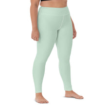Modern Classic: Women's Solid Color Yoga Pants - Surf Crest Exclusive Leggings Solid Color Tights Womens