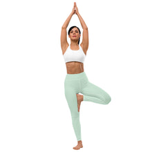 Modern Classic: Women's Solid Color Yoga Pants - Surf Crest Exclusive Leggings Solid Color Tights Womens