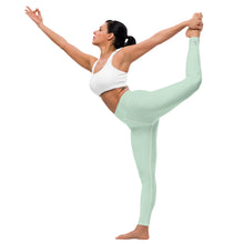 Modern Classic: Women's Solid Color Yoga Pants - Surf Crest Exclusive Leggings Solid Color Tights Womens