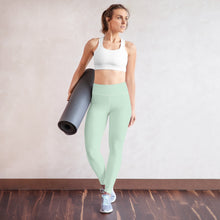 Modern Classic: Women's Solid Color Yoga Pants - Surf Crest Exclusive Leggings Solid Color Tights Womens