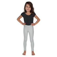 Move in Style: Solid Color Leggings for Girls' Playtime - Smoke Exclusive Girls Kids Leggings Solid Color