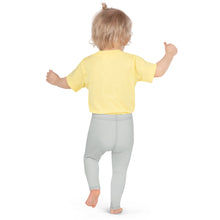 Move in Style: Solid Color Leggings for Girls' Playtime - Smoke Exclusive Girls Kids Leggings Solid Color