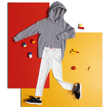 Move with Confidence: Boys' Solid Color Athletic Leggings - Snow Boys Exclusive Kids Leggings Solid Color