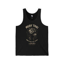 Muay Thai Tank Top: Born To Fight, Train for War