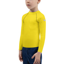 Outdoor Maverick: Kid's Solid Color Long Sleeve Rash Guards - Golden Sun Boys Exclusive Kids Long Sleeve Rash Guard Solid Color