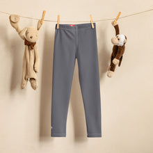 Play Hard, Dress Smart: Solid Color Leggings for Energetic Boys - Charcoal Boys Exclusive Kids Leggings Solid Color