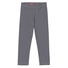 Play Hard, Dress Smart: Solid Color Leggings for Energetic Boys - Charcoal Boys Exclusive Kids Leggings Solid Color