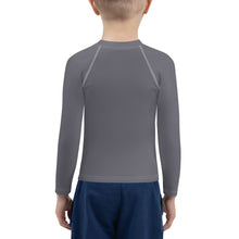 Playground Protector: Boys' Solid Color Rash Guards Essential - Charcoal Boys Exclusive Kids Long Sleeve Rash Guard Solid Color