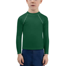 Dynamic Duo: Boys' Long Sleeve Solid Color Rash Guards - Sherwood Forest Boys Exclusive Kids Long Sleeve Rash Guard Solid Color
