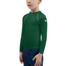 Dynamic Duo: Boys' Long Sleeve Solid Color Rash Guards - Sherwood Forest Boys Exclusive Kids Long Sleeve Rash Guard Solid Color